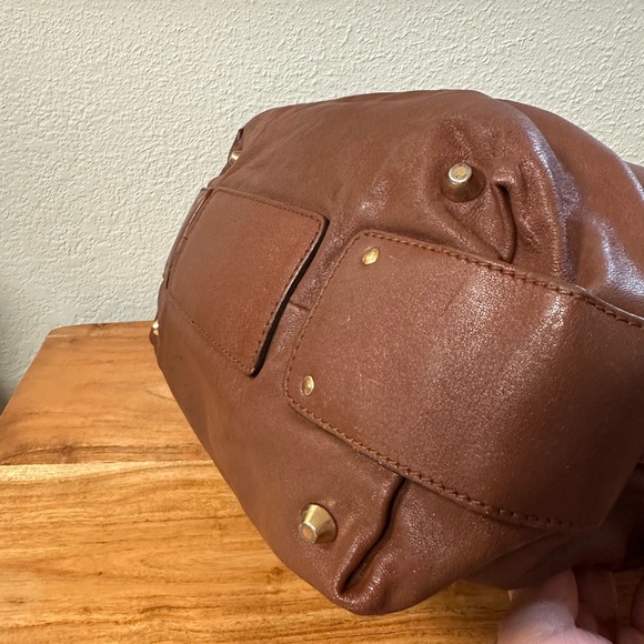 Chloe Iconic Angie Brown Leather Satchel Tote - Picture 7 of 7